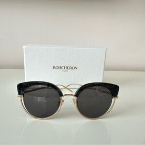 NWT!!! Boucheron women sunglasses BC0105S 001 Authentic Retail 750$